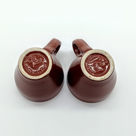 Nuova Point Marrone Brown Italian Espresso Cups (2) - Picture 7 of 8